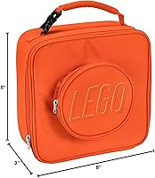 Vista 12 de LEGO Lunch Bag, Durable and Insulated, with Mesh Pouch and Zip Compartment, Perfect for On-the-Go Meals, Blue