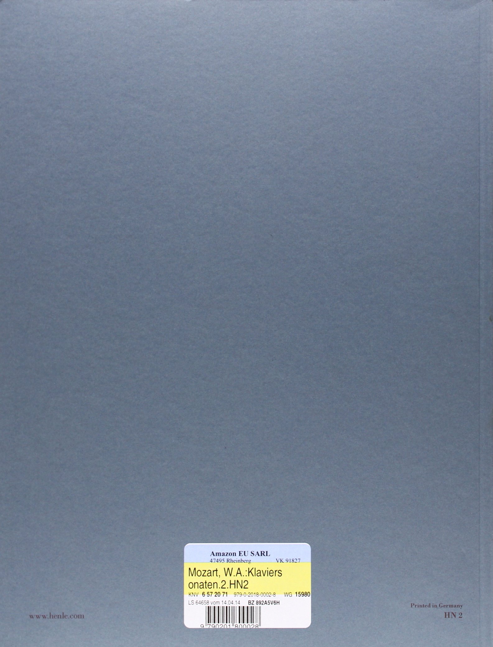 Sonates Volume 2 - Piano
