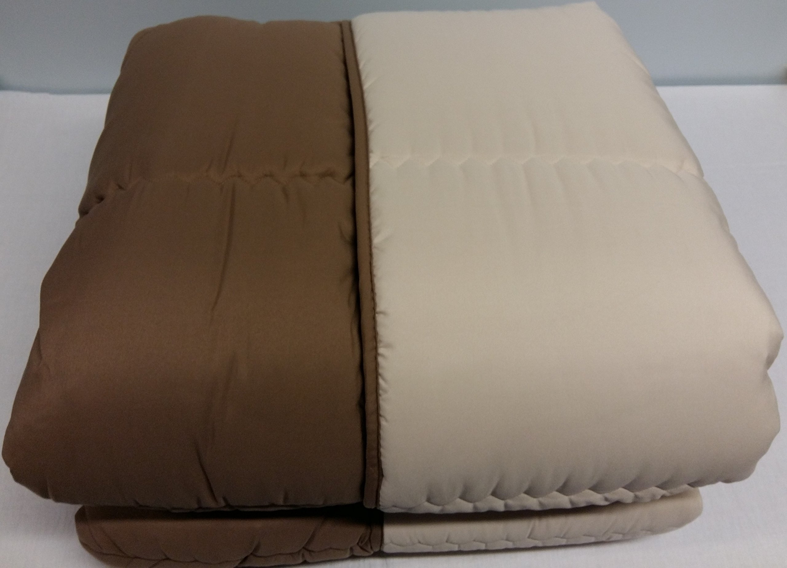 CaleffiModern Plain Mocha Quilt