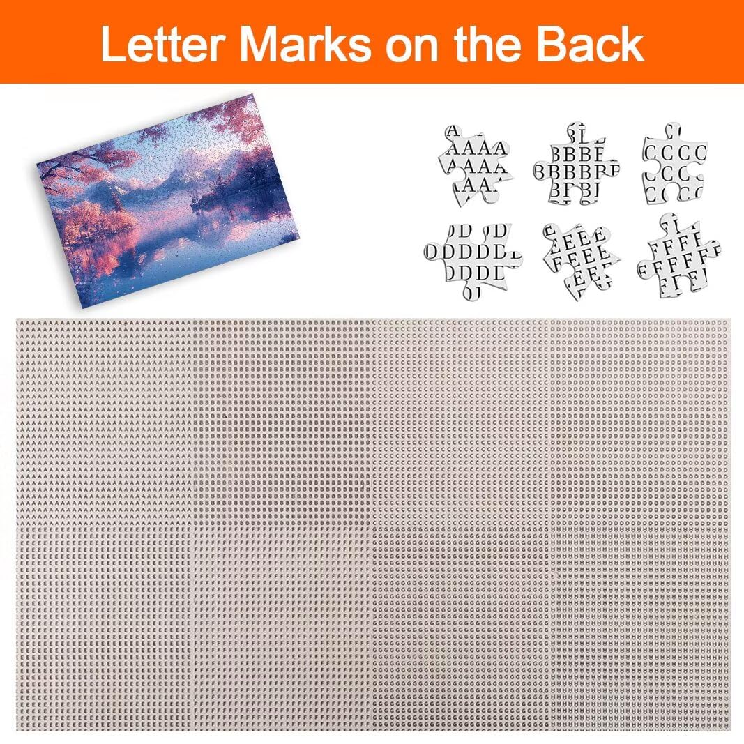 Jezioro puzzle, puzzle 1000 elementów dla dorosłych, klasyczne puzzle