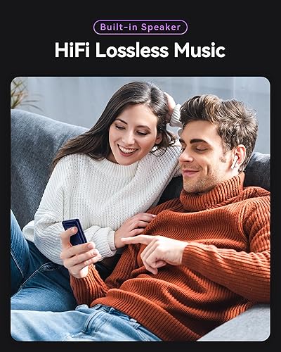 Miniatura 5 de AGPTEK Reproductor de MP3 con Bluetooth 5.3, A30X 2.4 pulgadas, pantalla táctil completa de 32 GB, reproductor de música con clip y banda de brazo,