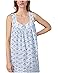 Eileen West Cotton Woven Lawn Sleeveless Short Chemise - #3 of 3