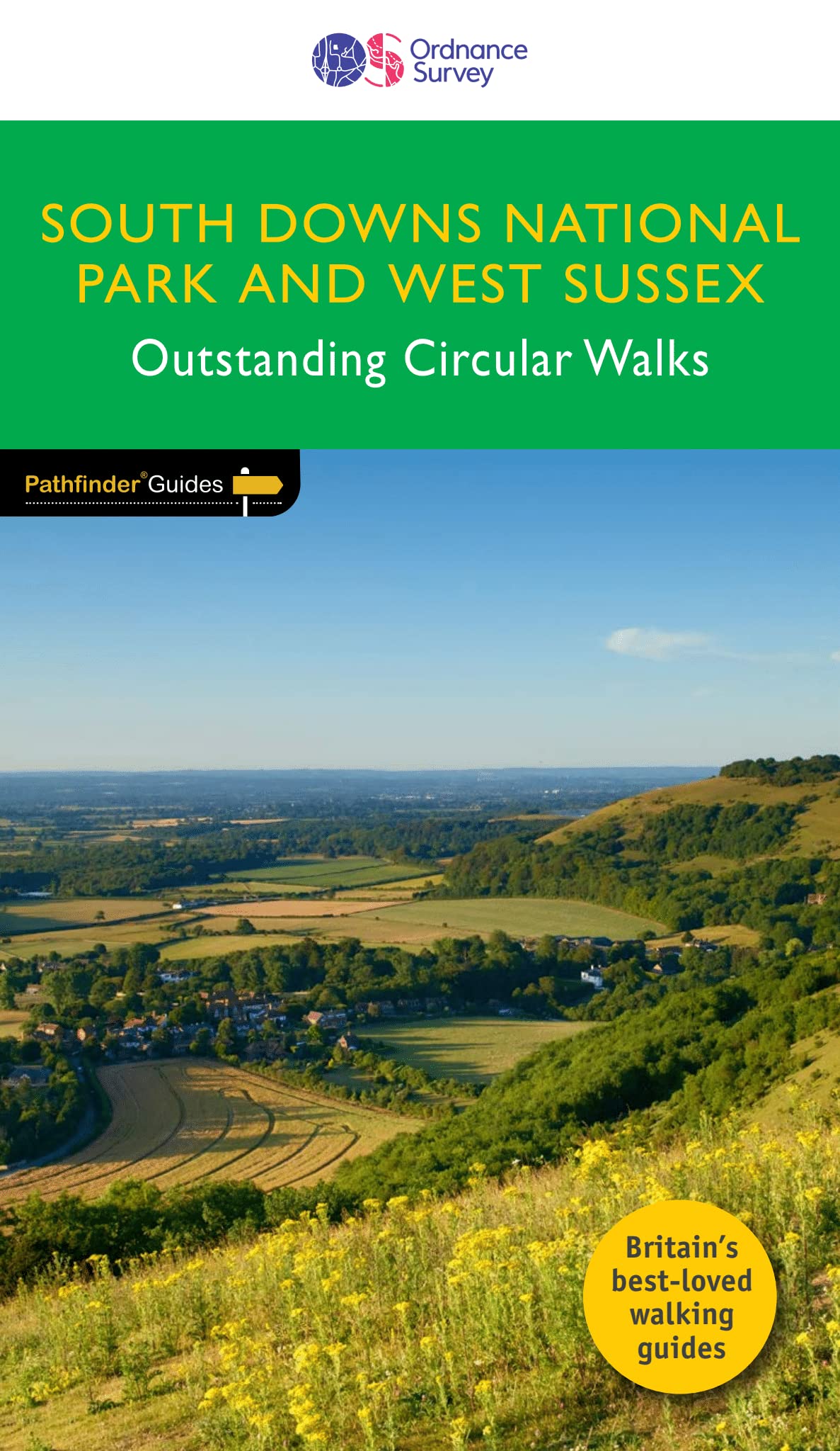 South Downs walks circular Crimson Pathfinder Guide - West Sussex & The ?