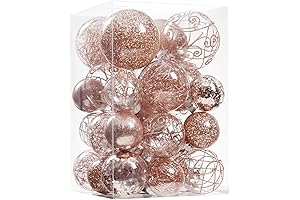 Rose Gold Christmas Tree Ornaments for a Brilliant Holiday Season