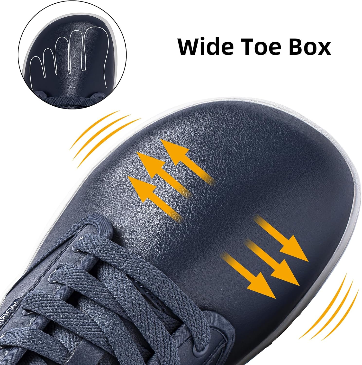 HOBIBEAR Unisex Wide Barefoot Shoes for Mens Womens Minimalist Zero Drop Shoes Sneakers - Image 2