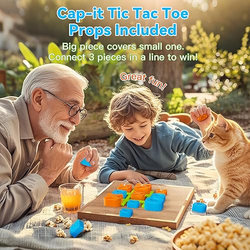 Miniatura 2 de Caja de Juego de Tic Tac Toe Recargable con 5 Divertidos Juegos de Memoria para el Cerebro, Juego Electrónico de Pantalla Táctil Portátil,