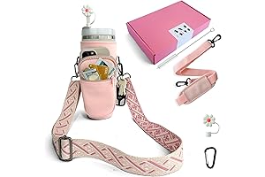 30/40oz Stanley Tumbler Pink Neoprene Water Bottle Pouch Bag