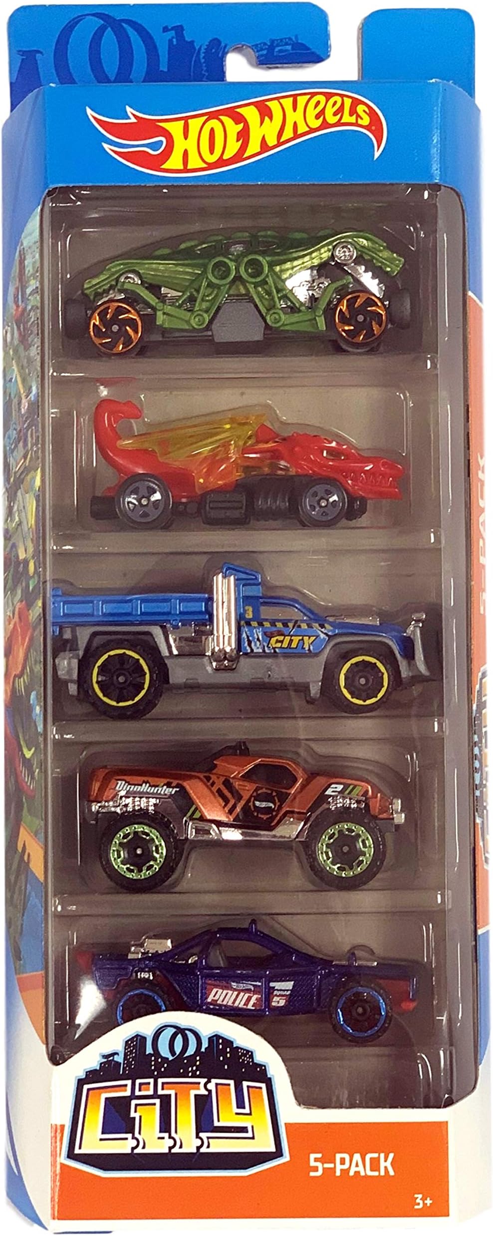 HW Dino City 5 Pack