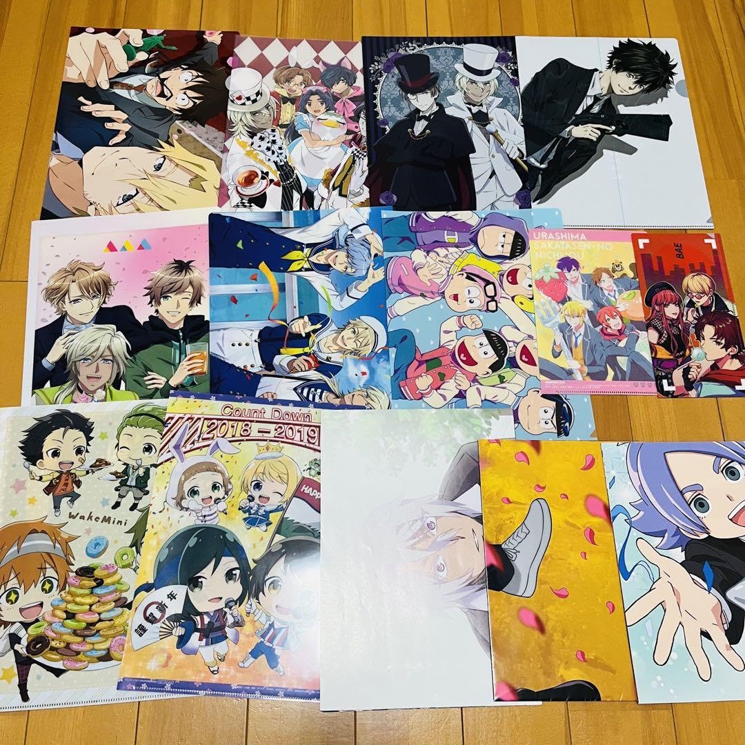 Amazon.co.jp: 付録 クリアファイル アニメグッズ まとめ売り ポスター