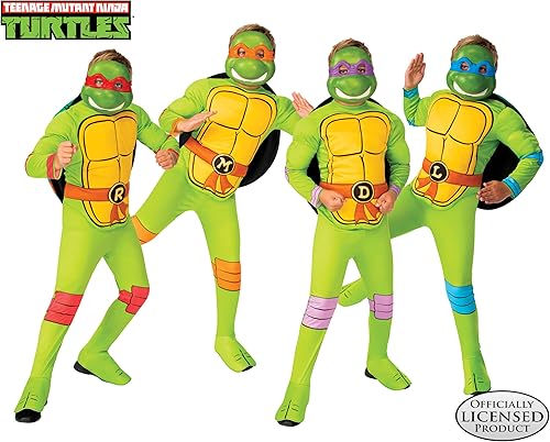 Miniatura 6 de Rubie's Nickelodeon - Disfraz de Mutante Ninja Turtles Mutantes para niño