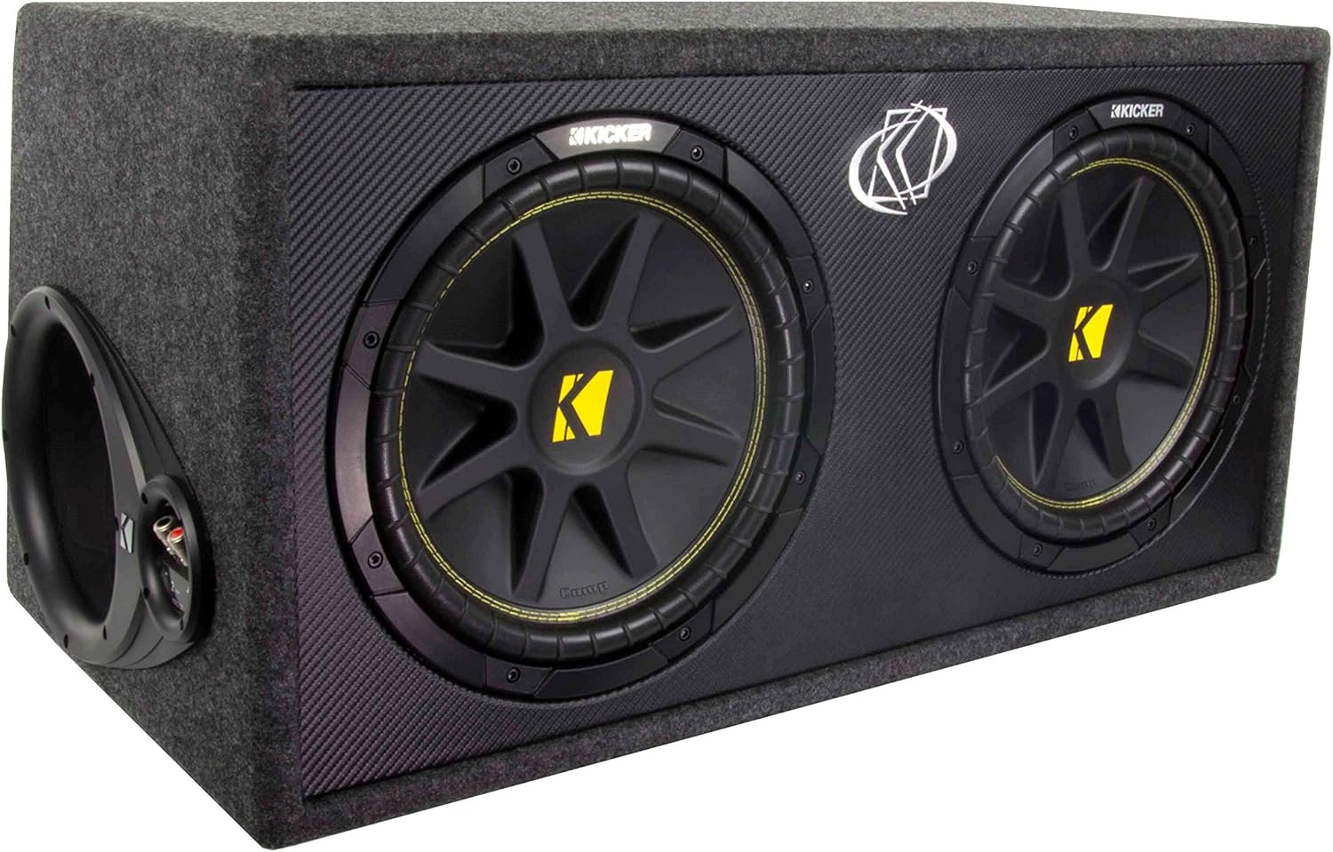 Kicker 10DC122 Enclosed Car Audio Subwoofer Electronics