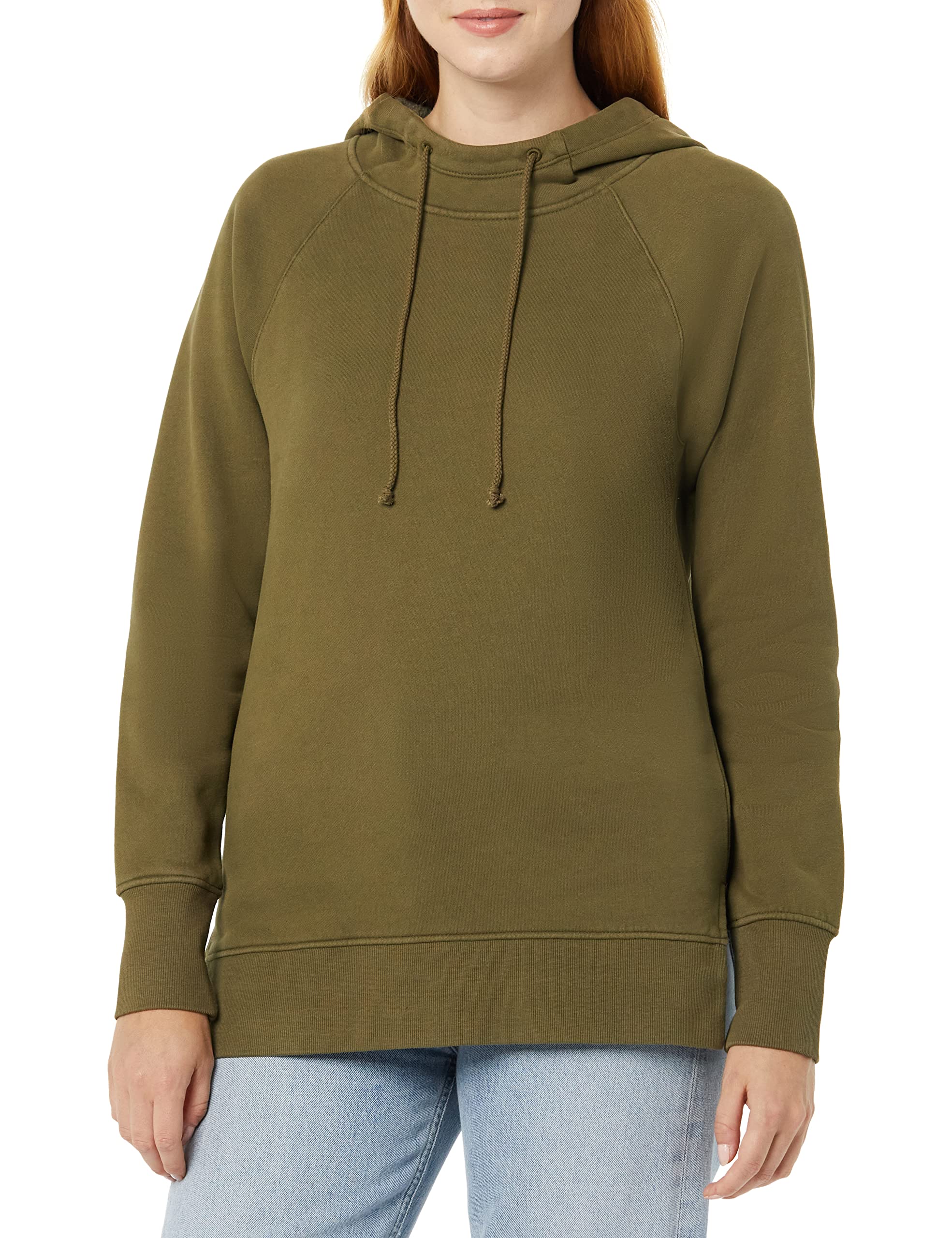 Goodthreads Felpa a Tunica con Cappuccio a Maniche Lunghe in Pile Heritage Donna