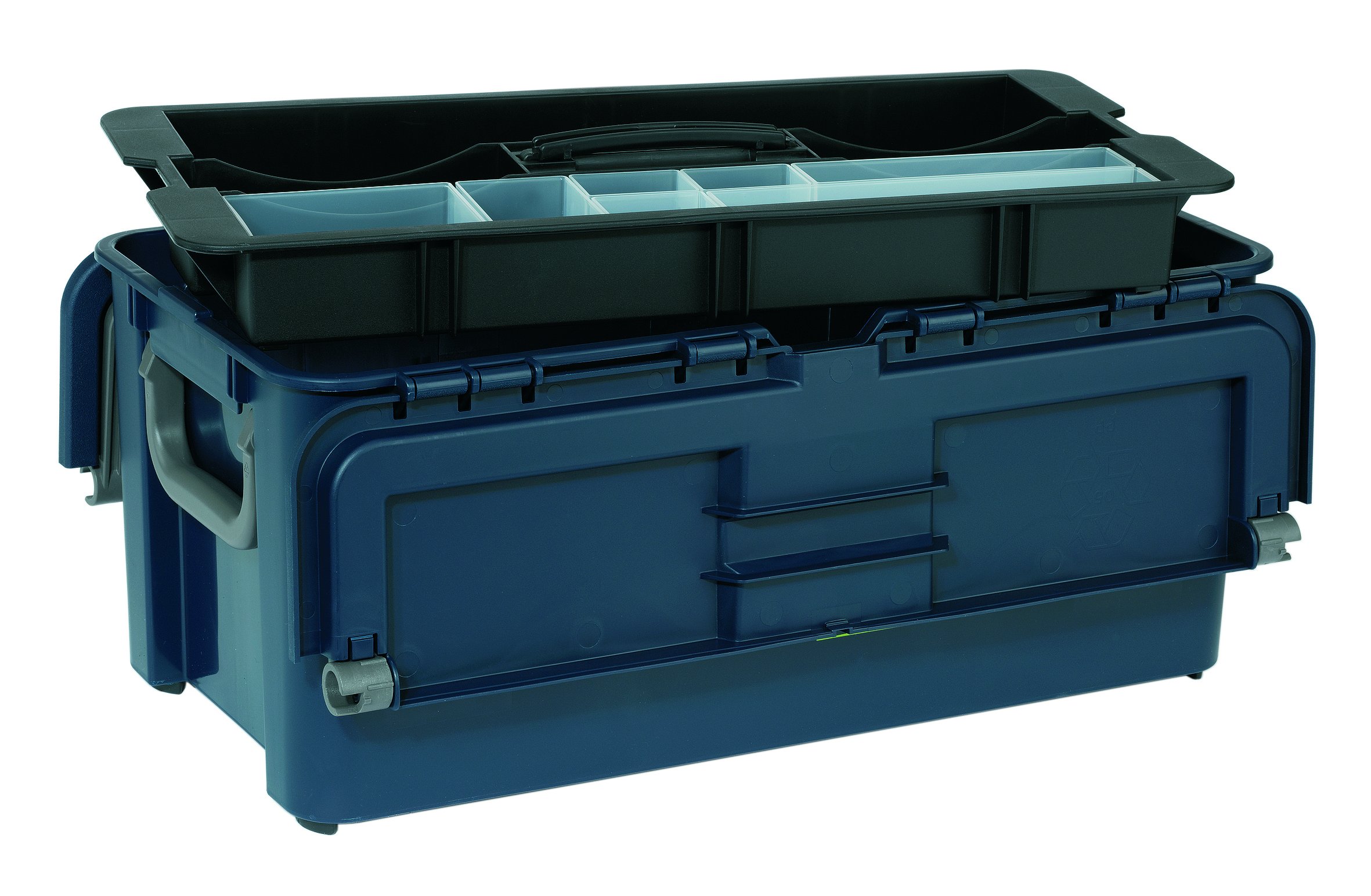 raaco Compact 37 Azul Polipropileno (PP) - Cajas de herramientas (Azul, Polipropileno (PP), 540 mm, 296 mm, 230 mm, 3,69 kg)