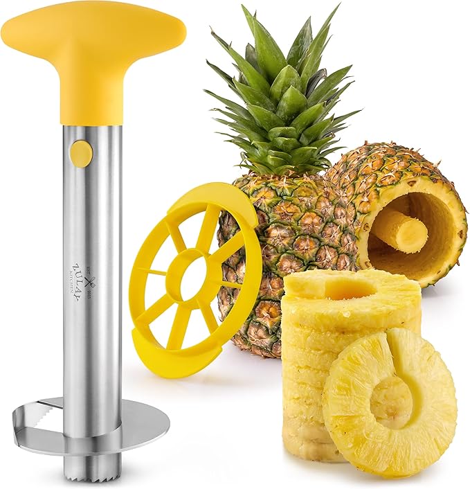 Zulay Kitchen Pineapple Corer and Slicer Tool Stainless Steel