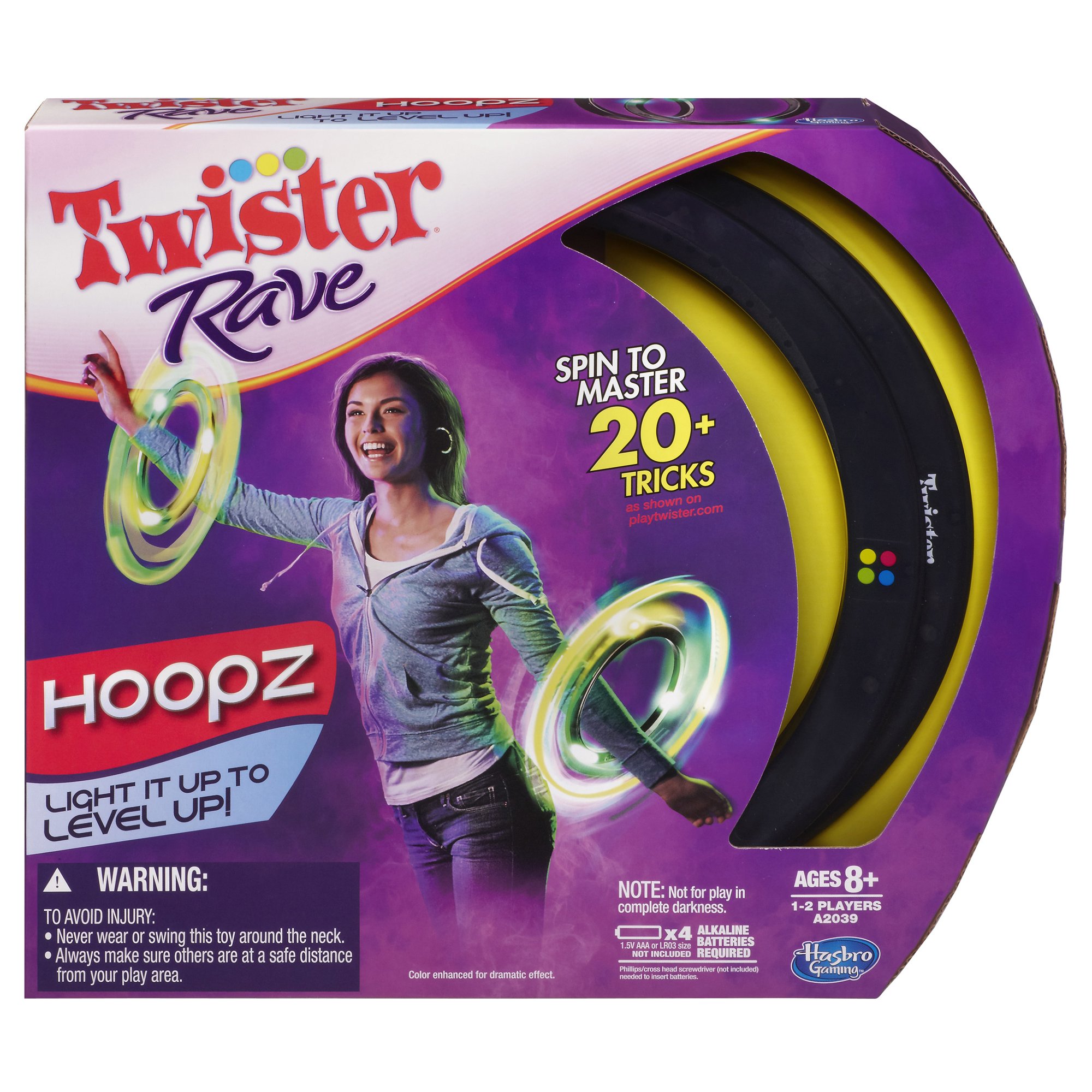 Twister Rave 10" Hoopz, 2-Pack