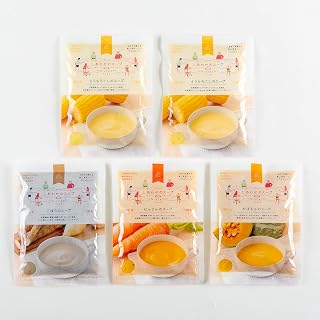 しあわせのスープ【フレンチスープ5Pセット】フランス料理元日本代表・高山英紀シェフが作る無添加スープ【嚥下対応】 幸せのスープ