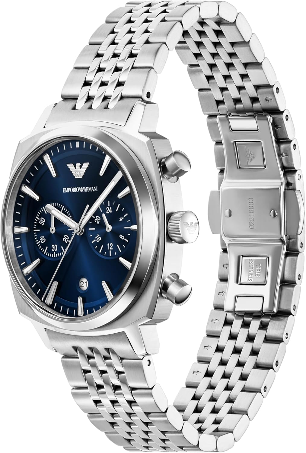 Emporio Men's Chronograph Stainless Steel Watch (Model: AR11688)