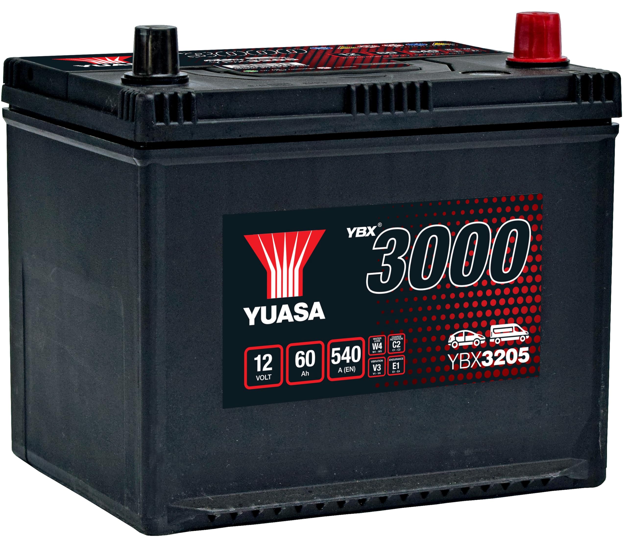 YUASA BATTERIE YUASA YBX3205 12V 60Ah 540A