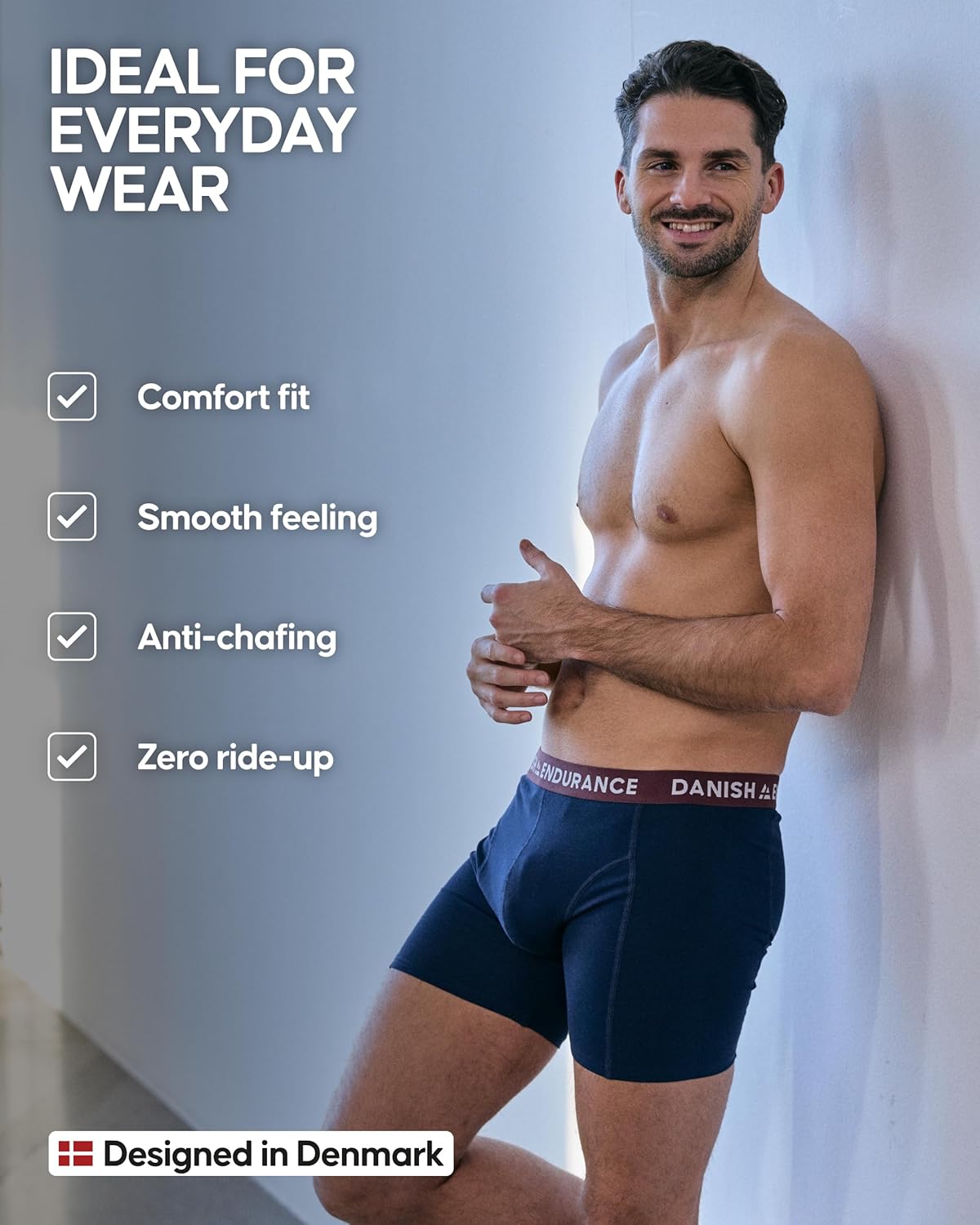 DANISH ENDURANCE Men's Cotton Boxer Briefs (6 or 10-Pack) – Soft, Stretchy, Breathable, With/Without Fly - Image 3