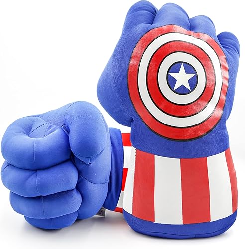 Guantes de superhéroe para niños, manos de superhéroe, felpa suave, cosplay, para niños y niñas, Navidad, Halloween, regalo de cumpleaños