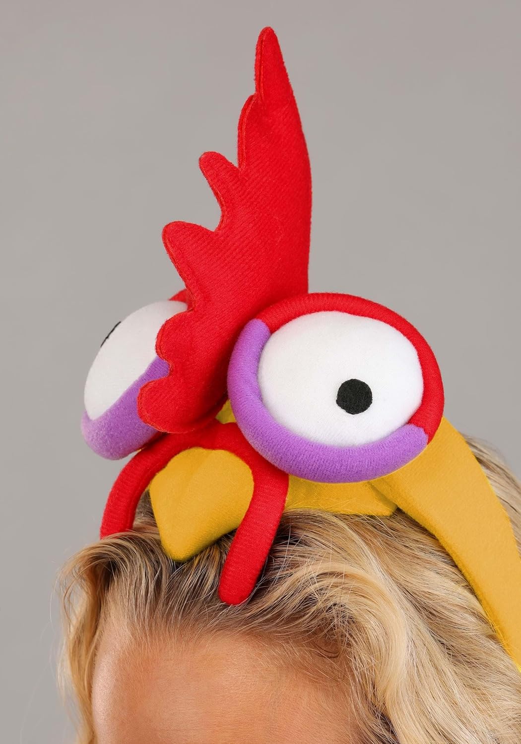 Disney Moana Deluxe Hei Hei Costume Kit Adult Halloween Cosplay Accessory with Headpiece Tail Collar and Feet