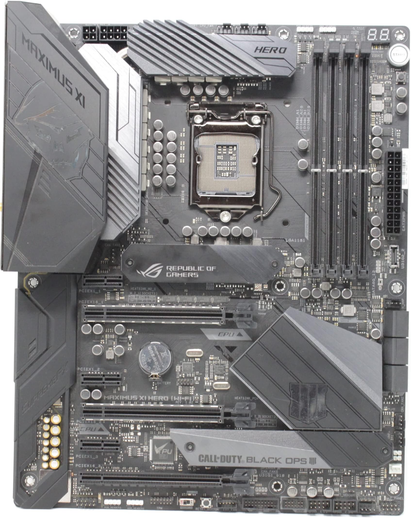 Compatible By Asus ROG Maximus XI Hero Wi-Fi CE LGA1151 Intel 8 9 Gen ATX DDR4 DP HDMI M.2 Call of Duty OPS Game Code Included Special Edition Z390 Gaming Motherboard (Black)