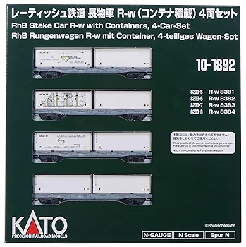 KATO R-w コンテナ貨車 4両セット 10-1892 71c2rt88EHL._UF894,