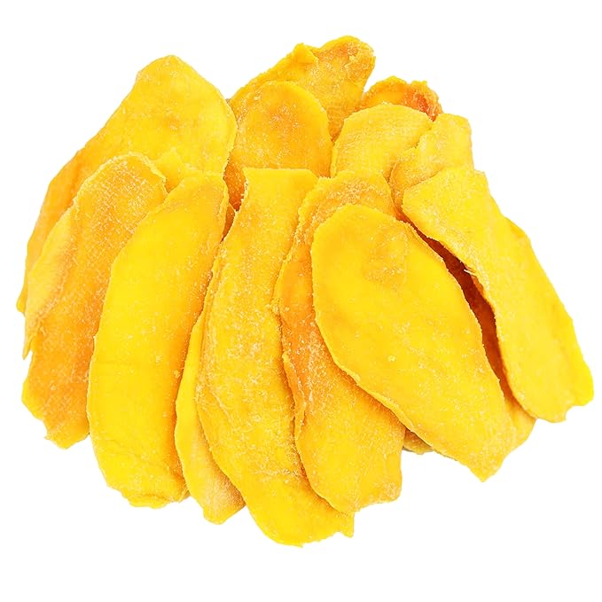 Anna and Sarah Extra Low Sugar Added Dried Mango Slices 32 Oz Delicious Texture Soft & Juicy, Naturally Ripened Fruits, Gluten Free, Non GMO, Kosher, Natural Source of Vitamin C, 2 Lbs