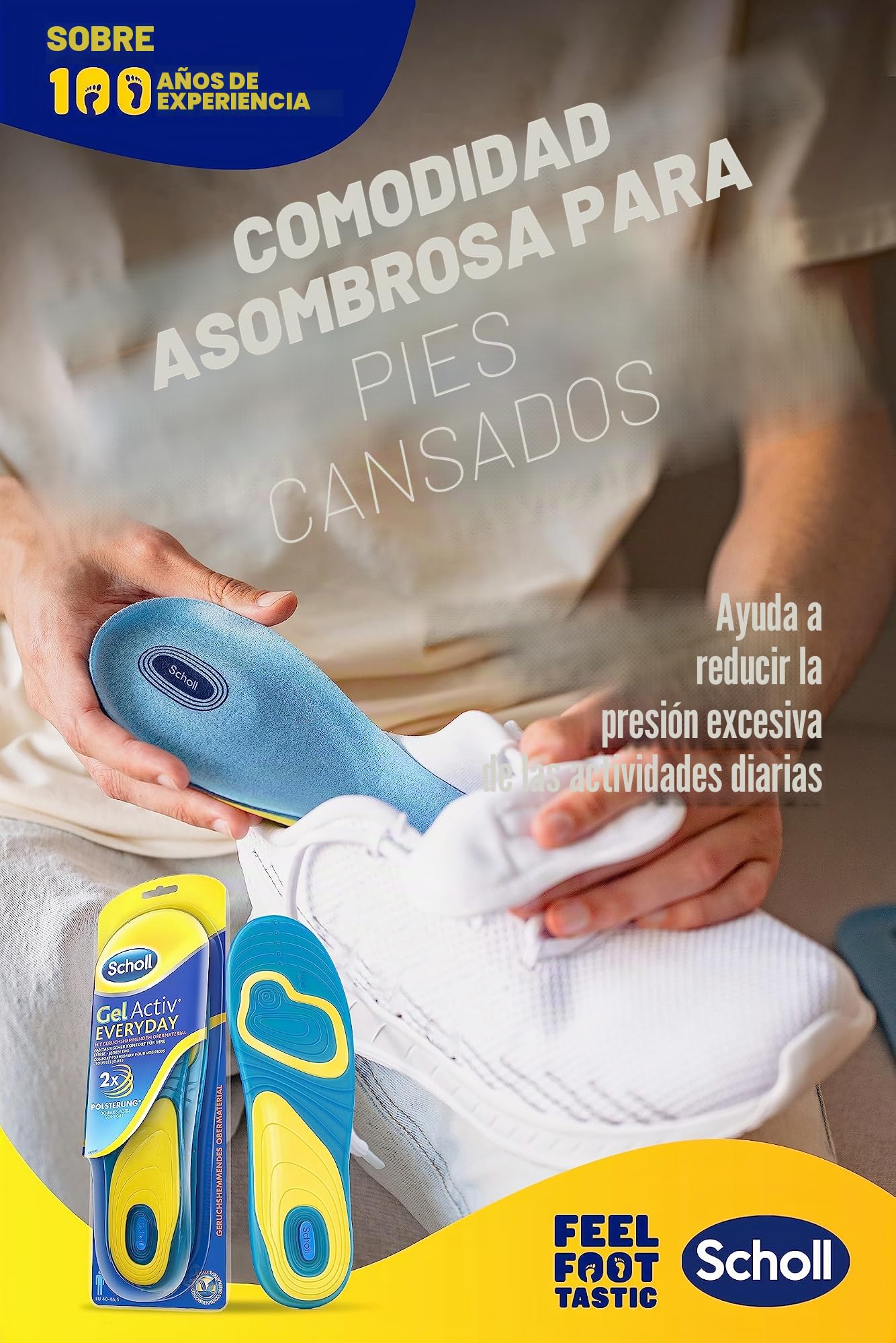 Plantilla para zapatos Scholl GelActiv Everyday