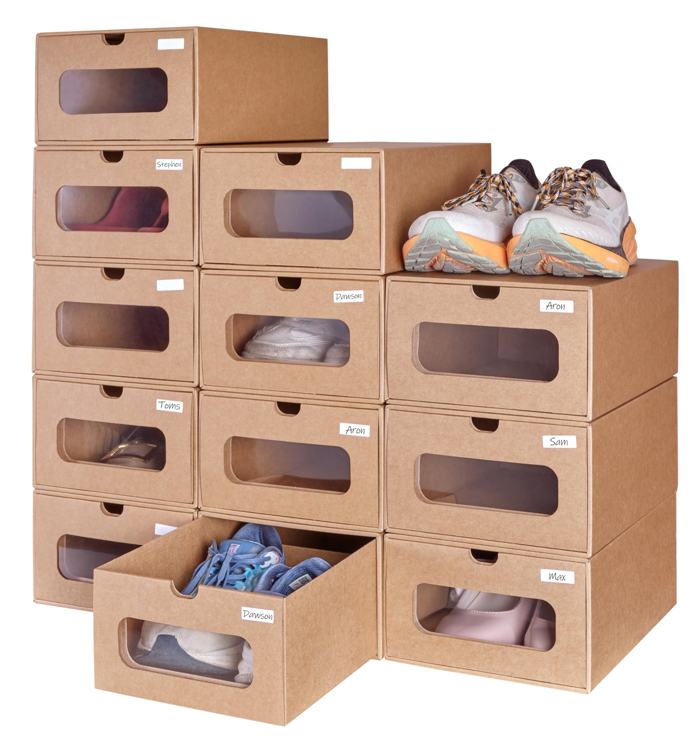 【新品】RAIN OR SHINE SOFT CONTANER XL 90L Amazon.com: INSTY 12 Pack Large Shoe Storage Box, Clear Shoe