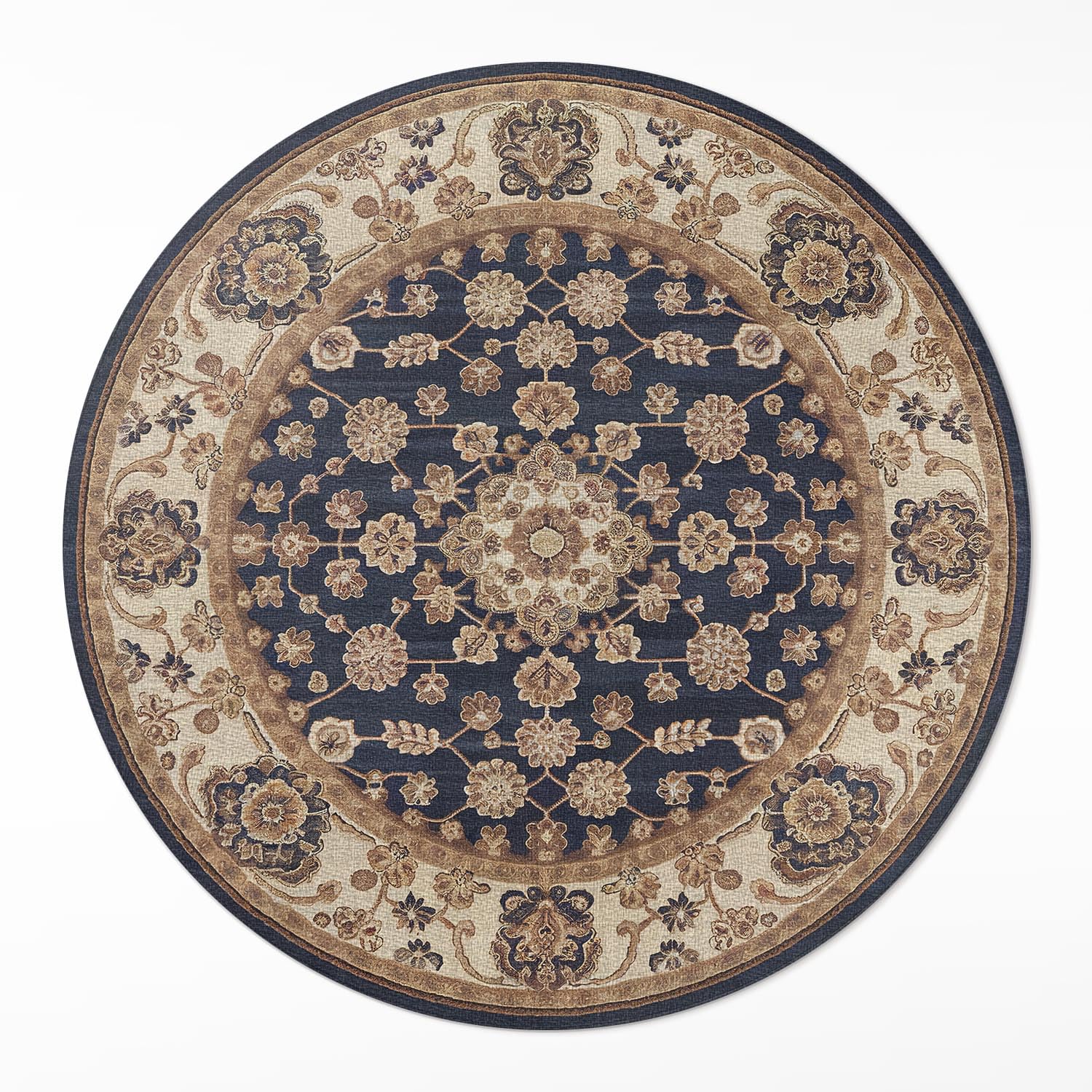 Tapis cuisine vinyle ø80 cm résistant aux rayures et entretien facile