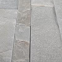 Vista 3 de Paneles de pared 3D de piedra natural, paneles de pared decorativos, paneles de pared con acento de piedra apilada, paneles de pared