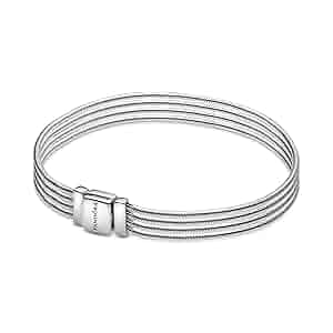 Storivk10Pandora シルバースライダーブレスレット約17 Storivk10Pandora シルバースライダーブレスレット約17 pandora