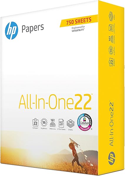 Amazon Hpでオールインワン印刷用紙97明るさ 22 Lb 手紙 750 1パックシート ホワイト コピー用紙 文房具 オフィス用品 Amazon Hpでオールインワン印刷用紙97明るさ 22 Lb 手紙 750 1パックシート ホワイト コピー用紙 文房具 オフィス用品