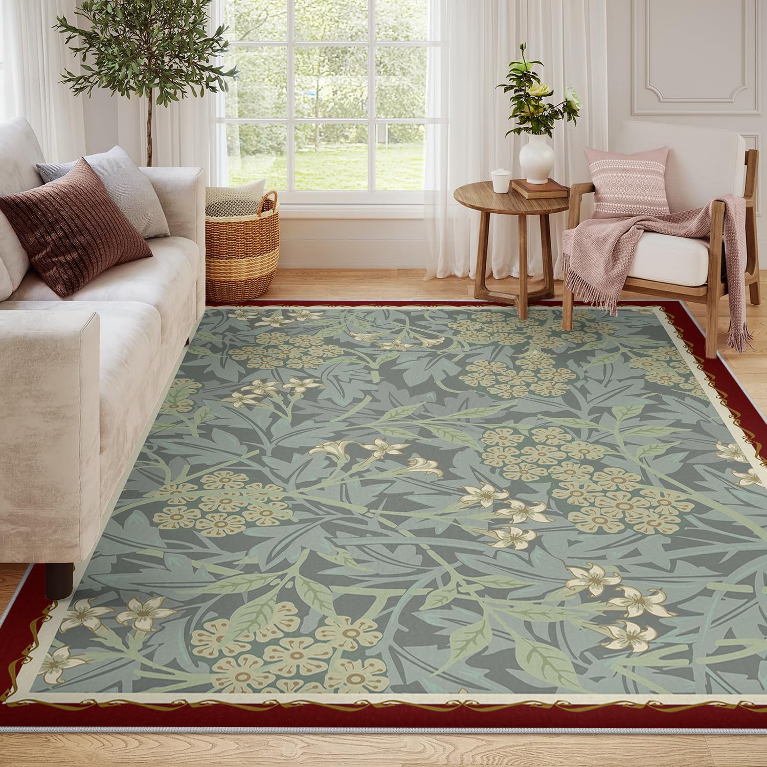 Tapis antidérapants lavables 120x180cm à poil court