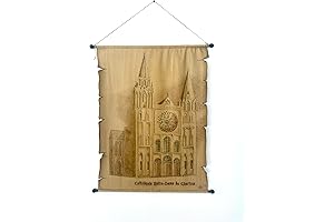 El unico Pirograbado de la catedral de Notredame