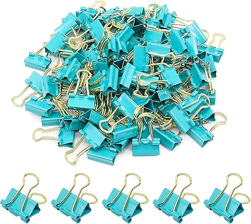 Miniatura 10 de Clips plateados para carpeta, mini clip para papel, pinzas pequeñas de 0.591 in (58 pulgadas), paquete de 100 clips de oficina de tamaño micro para