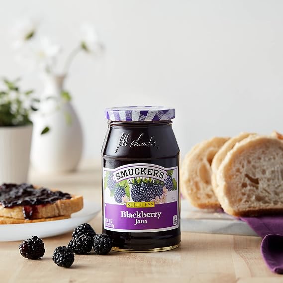 Smucker's Seedless Blackberry Jam, 18-Ounce (Pack of 6) by Smucker's