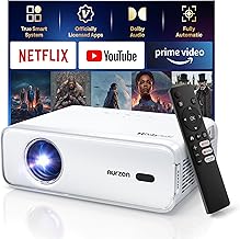 Aurzen Smart Projector with Auto Focus