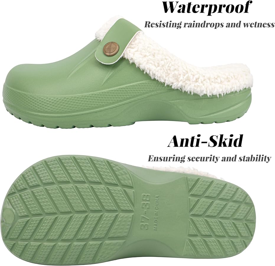 ESTRO Zoccoli Uomo Gomma Sabot - Ciabatte Da Giardino Zoccoli Leggero