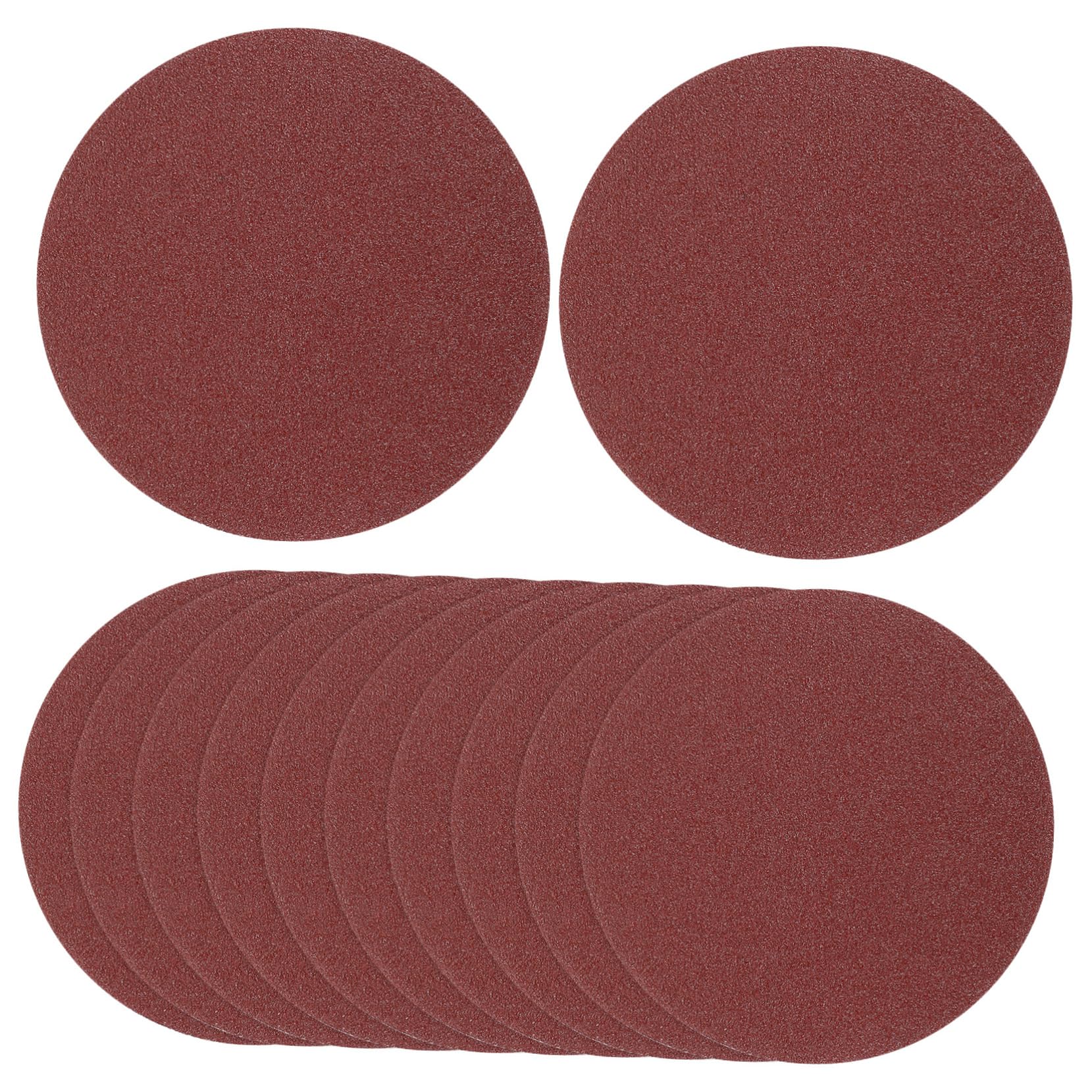 Yardenfun 100 Pcs 5 5 Inch Hook and Loop Sanding Disc Sandpaper Pad Industry Sanding Pads Drill Grinding Tools Sanding Sleeves Sand Paper Sanding Papers Suite Aluminum Oxide Angle Grinder