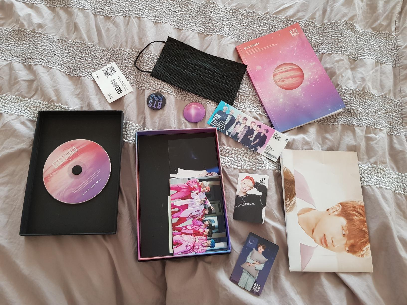 BTS WORLD OST Album - CD + Photobook + Photocard + France | Ubuy