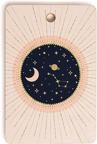 Miniatura 27 de Society6 Tabla de cortar de bambú - Decoración de cocina por Emanuela Carratoni - Tablas de cortar únicas para cocina, 16 x 10.5 x 0.5 pulgadas,