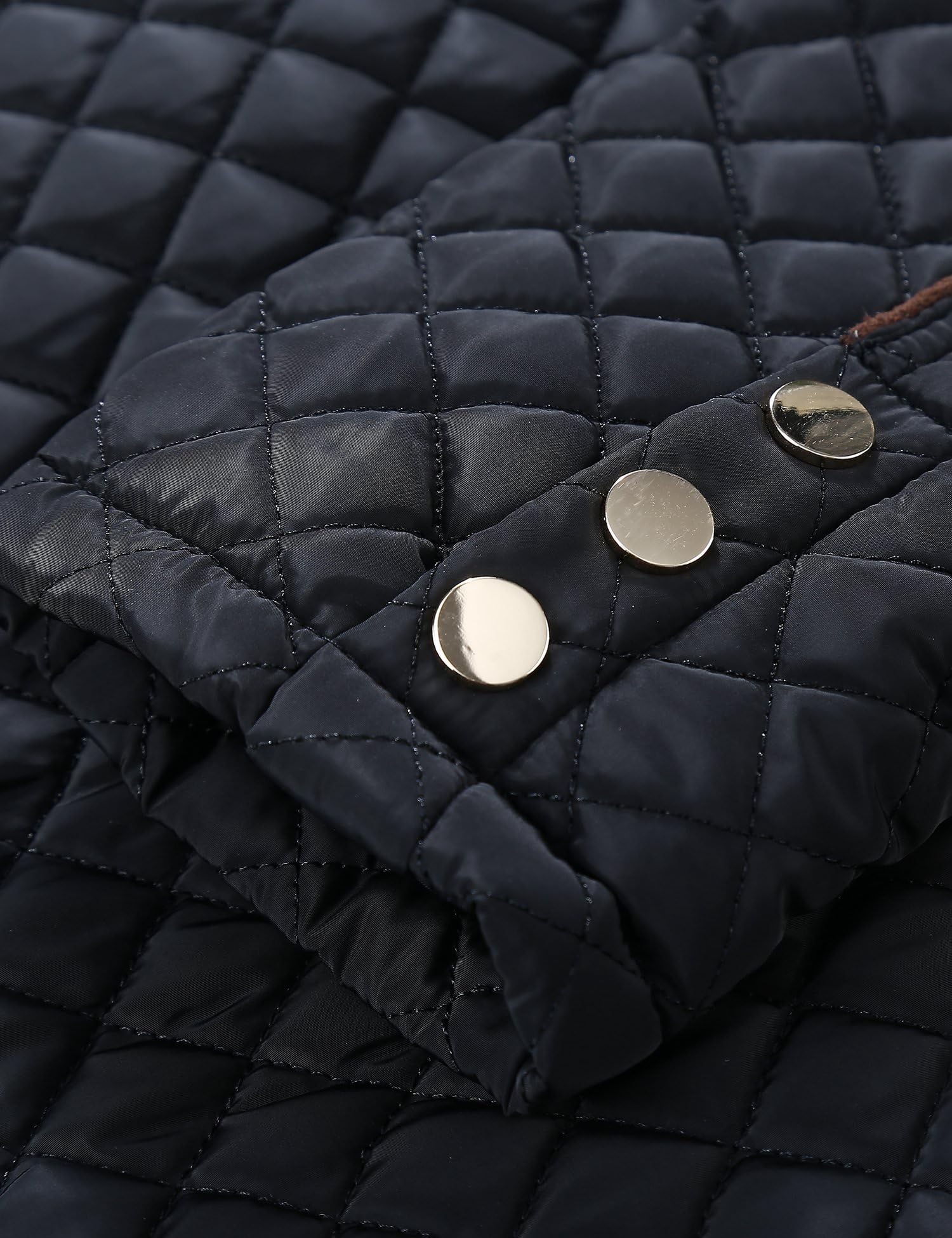 BELLIVERA Piumino Trapuntato Leggero da Donna, Caldo Invernale Cappotto Lungo Giacca in Cotone