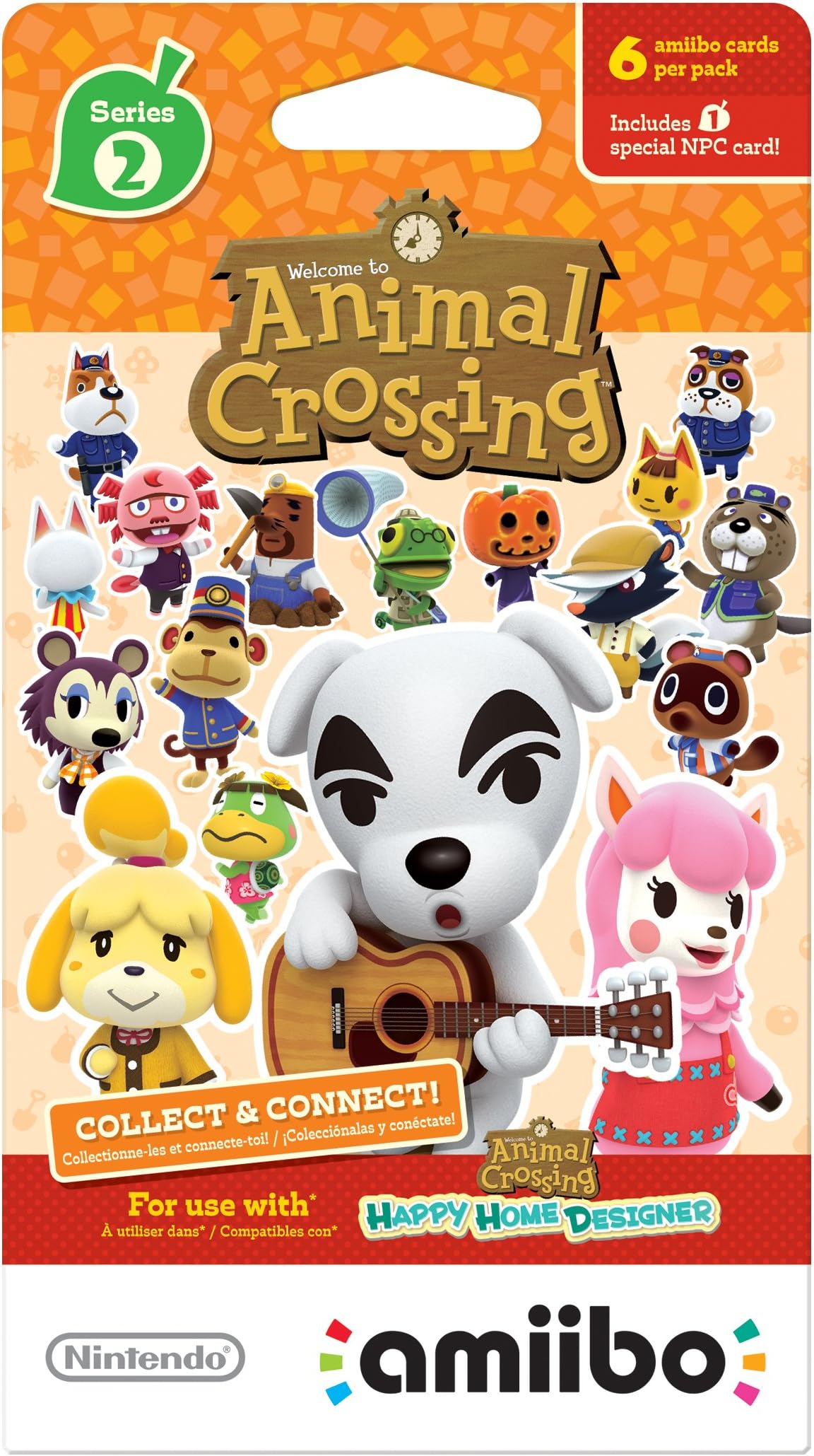 Animal Crossing Cards - Series 2 (Pack of 6 cards)