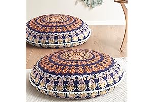 Cozi Meditation Floor Cushions: Plush Comfort for Tranquil Moments