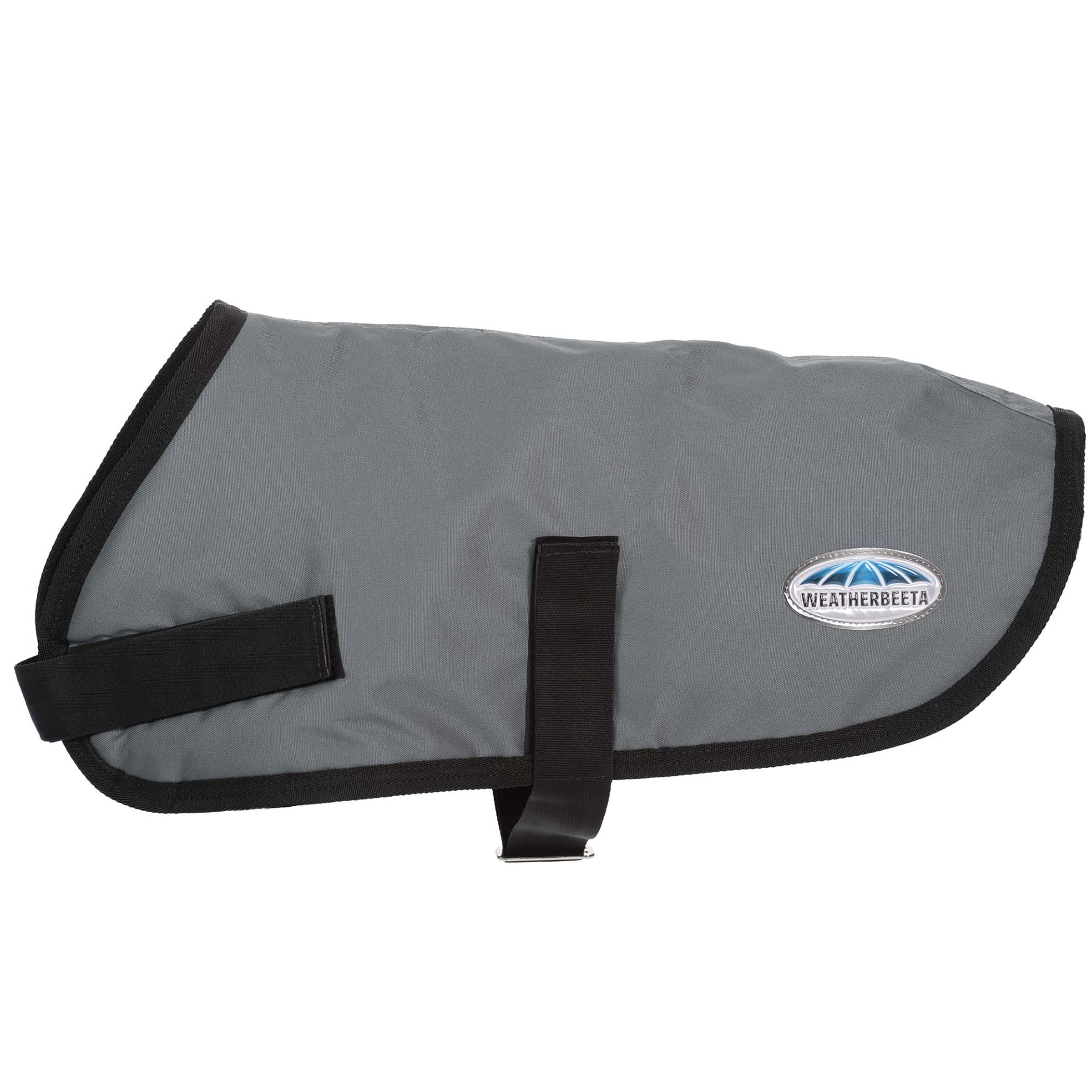 WeatherBeeta ComFiTec Classic Dog Coat, Dark Grey, 50cm