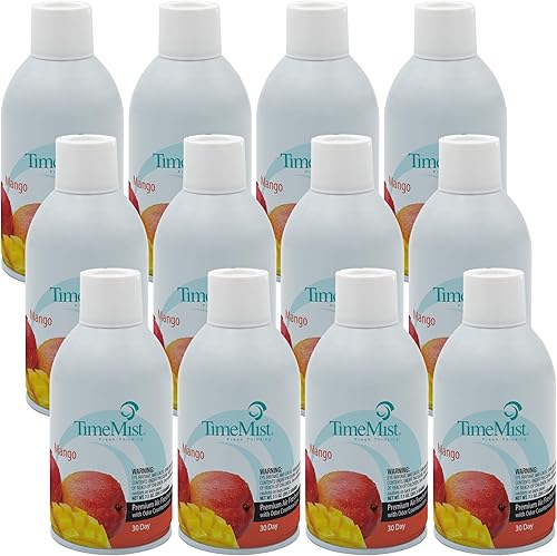 TimeMist 1042810 - Recambios de dispensador de fragancia, mango, 6.6 onzas, aerosol (caja de 12)