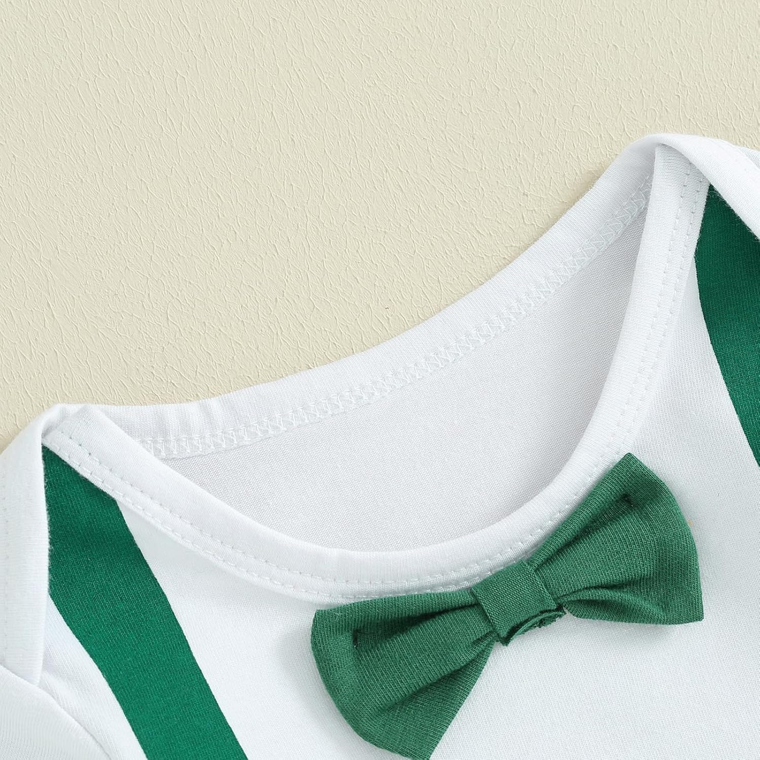 My 1st Easter Outfits Infant Baby Boy Short Sleeve Romper Bunny Onesie + Pants + Hat 3Pcs Clothes Set - Image 4