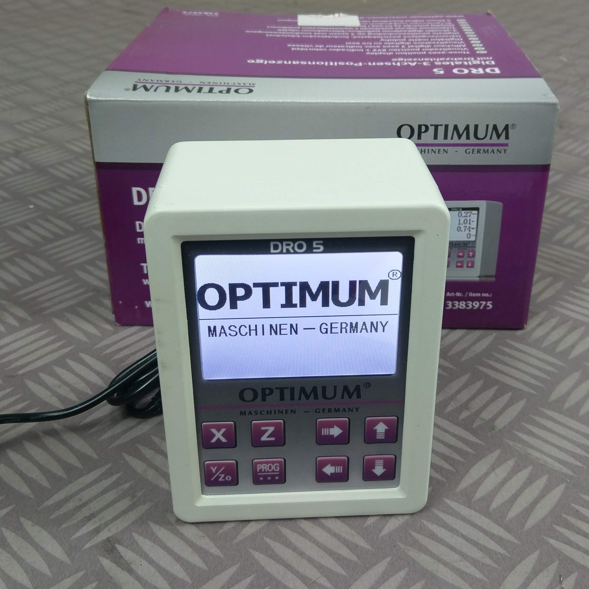 OPTIMUM 3383975 Optimum Modèle DRO 5 Indicateur de position numérique